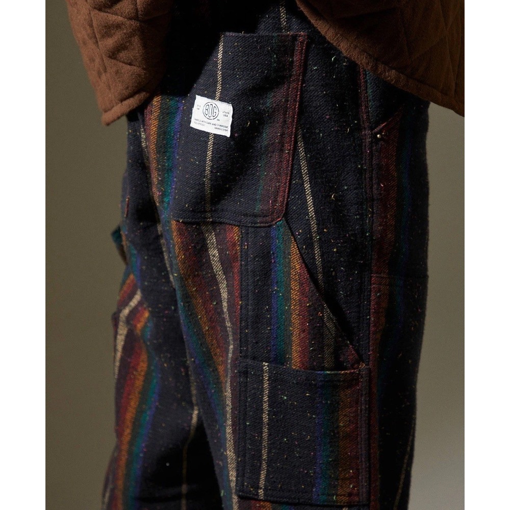 BDG Blanket Striped Urban Outfitters Carpenter Cotton Work Pant Double Knee 32